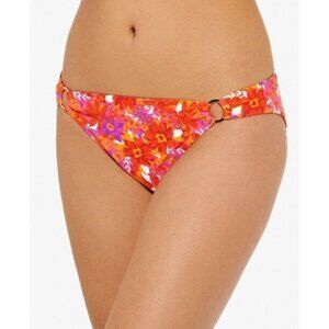 Hula Honey Juniors Size XL Bold Floral Bouquet Ring Bikini Swim Bottoms 1572